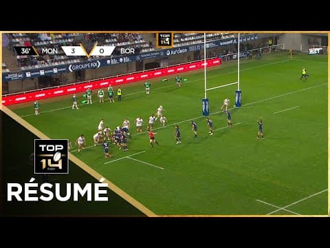 Montpellier Hérault Rugby 10-3 Union Bordeaux Bègles