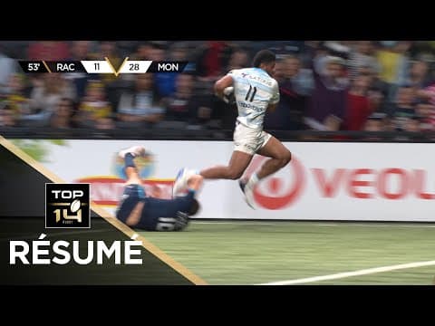 Racing 92 20-44 Montpellier Hérault Rugby