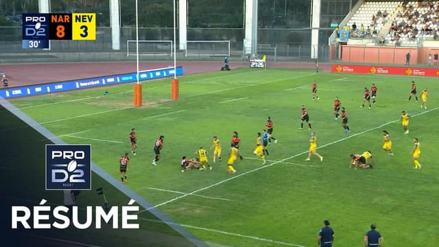 PRO D2 Saison 2026-2027 J02 - Résumé RC Narbonnais - USON Nevers