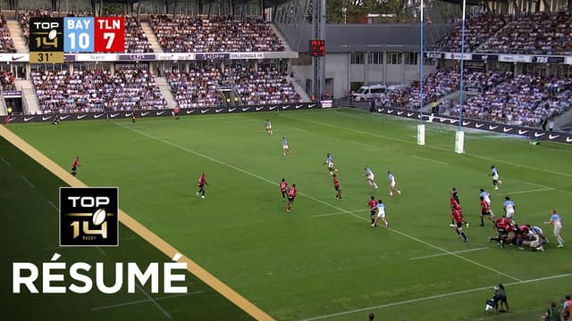 TOP 14 Saison 2026-2027 - J01 - Résumé Aviron Bayonnais - RC Toulon