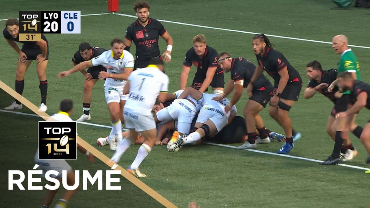 TOP 14 Saison 2026-2027 - J01 - Résumé LOU Rugby - ASM Clermont