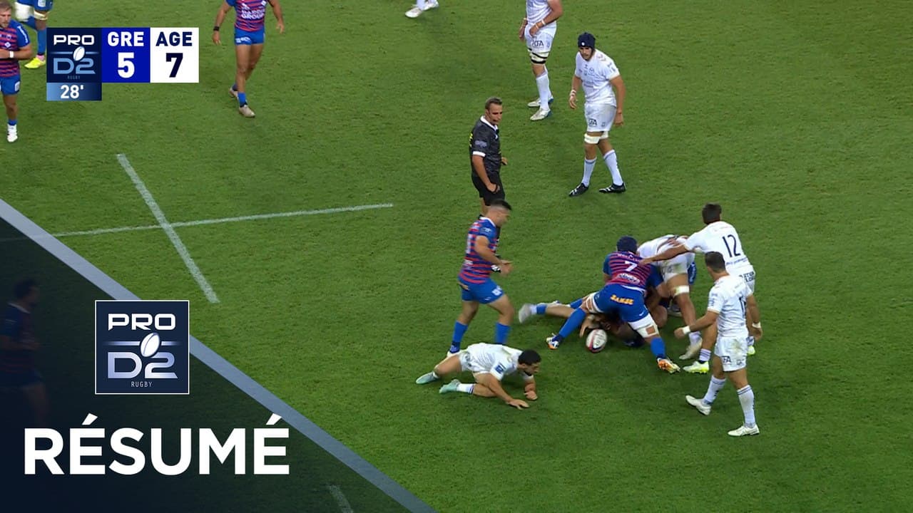 PRO D2 Saison 2026-2027 J03 - Résumé FC Grenoble Rugby - SU Agen