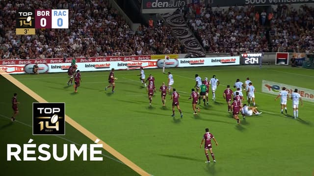 TOP 14 Saison 2026-2027 - J01 - Résumé Union Bordeaux-Bègles - Racing 92