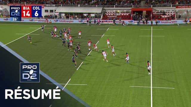 PRO D2 Saison 2026-2027 J03 - Résumé Biarritz Olympique PB - Colomiers Rugby