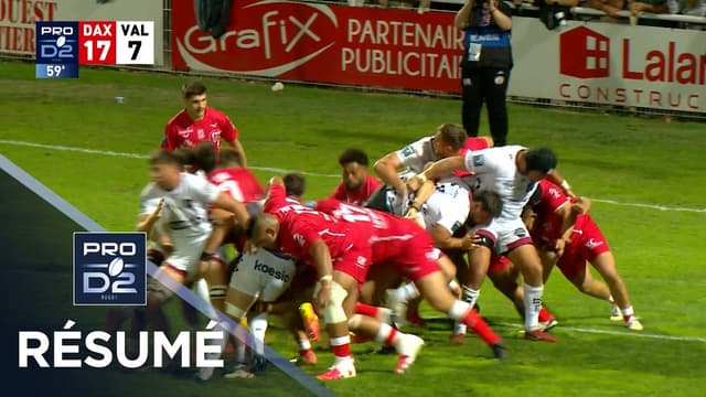 PRO D2 Saison 2026-2027 J03 - Résumé US Dax - Valence Romans