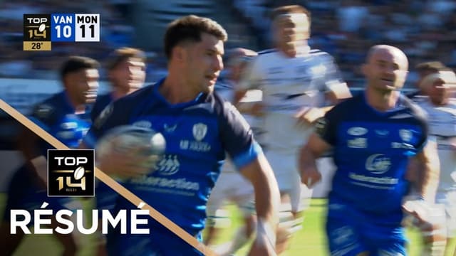 TOP 14 Saison 2026-2027 - J02 - Résumé RC Vannes - Montpellier Hérault Rugby