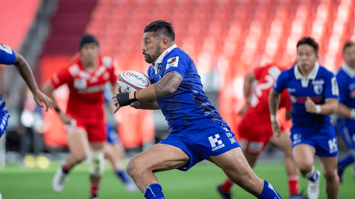 Japan Rugby League One 2024-25 - Quarterfinal - Shizuoka Blue Revs vs Kobelco Kobe Steelers