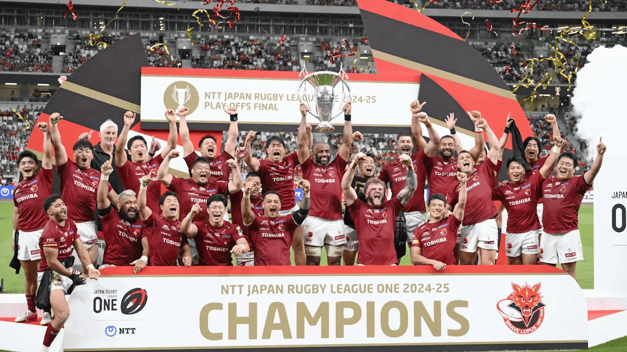 Toshiba Brave Lupus Tokyo Go Back-To-Back As JRLO Division 1 Champions